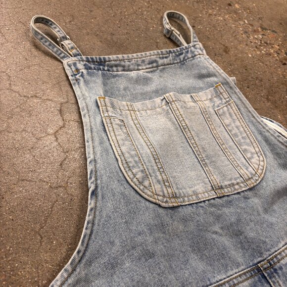 Free People OneTeaspoon Pini Denim Playsuit - Picture 10 of 12